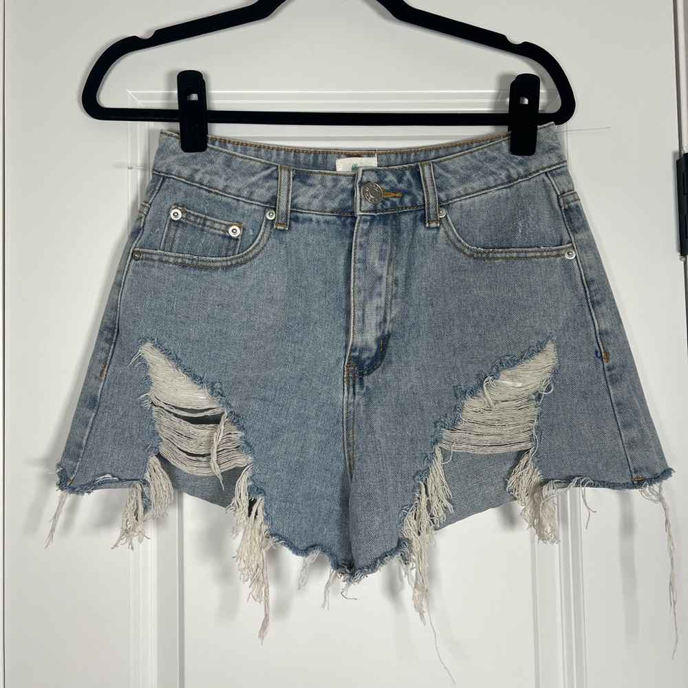 Blue Buttercup Denim Shorts